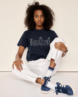 Health T Shirt - Navy