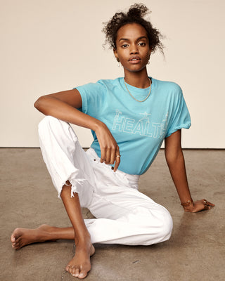 Health T Shirt - Sweet Blue