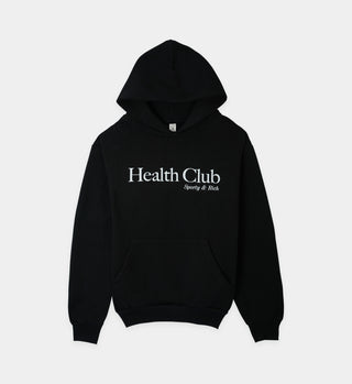 Health Club Hoodie - Black