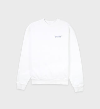 Health is Wealth Crewneck - White