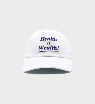 Health is Wealth Hat - White