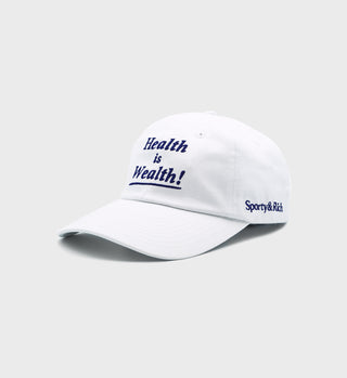 Health is Wealth Hat - White