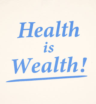 Health is Wealth T-Shirt - Cream