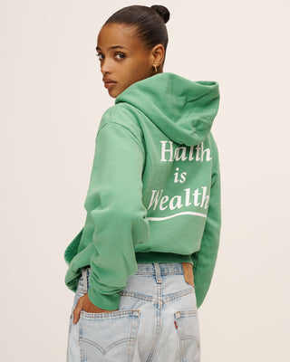 Health is Wealth Hoodie - Kelly