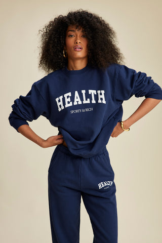 Health Ivy Crewneck - Navy