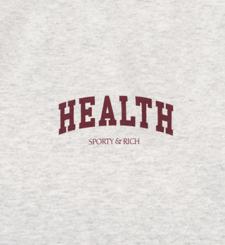 Health Ivy Sweatpant - Heather Gray/Merlot