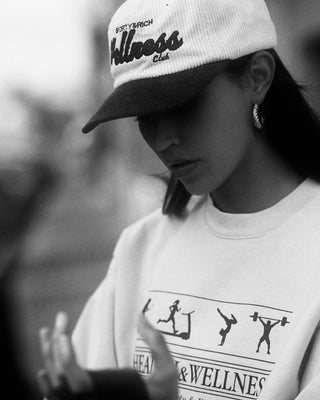 Health & Wellness Crewneck - Cream Puff