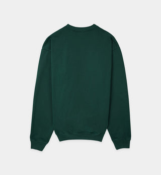 Health & Wellness Crewneck - Forest Green