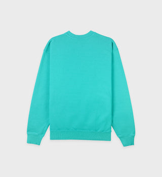 Health & Wellness Crewneck - Turquoise