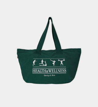 Health & Wellness Tote - Forest Green