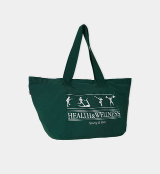 Health & Wellness Tote - Forest Green