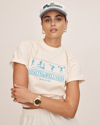 Health & Wellness T Shirt - Milk