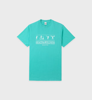 Health & Wellness T Shirt - Turquoise
