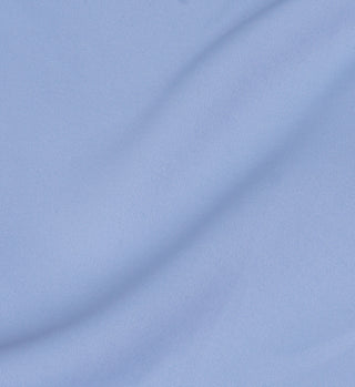 Soft light blue fabric with gentle folds and a smooth texture, ideal for the Legging N.03 - Hydrangea, designed for sports activities.