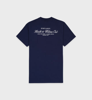 H&W Club T-Shirt - Navy