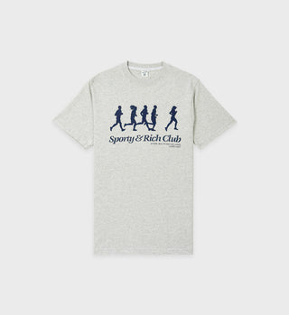 Jogger T Shirt - Heather Gray