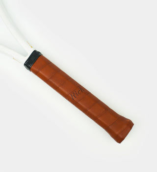 Leather Tennis Grip - Dark Brown