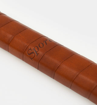 Leather Tennis Grip - Dark Brown