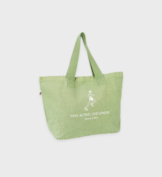 Live Longer Tote - Honeydew