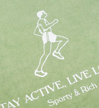 Live Longer Tote - Honeydew