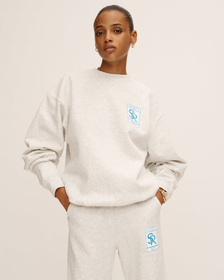 Luxe Crewneck - Heather Gray