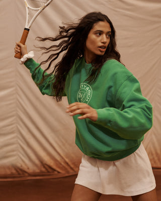 Monaco Crewneck - Kelly Green