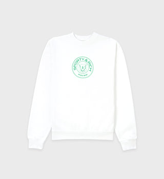 Monaco Crewneck - White