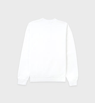 Monaco Crewneck - White