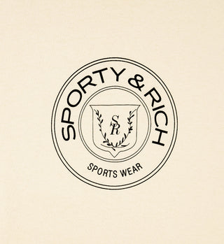 Connecticut Crest T-Shirt - Cream