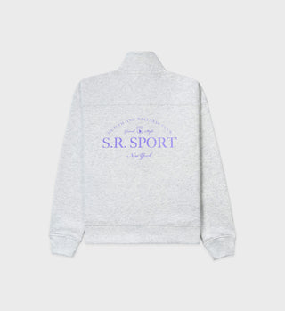 Wimbledon Quarter Zip - Heather Gray