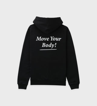 Move Your Body Hoodie - Black