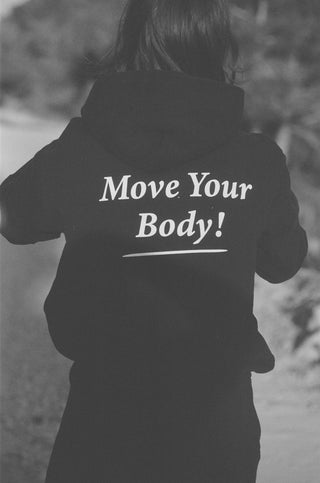 Move Your Body Hoodie - Black