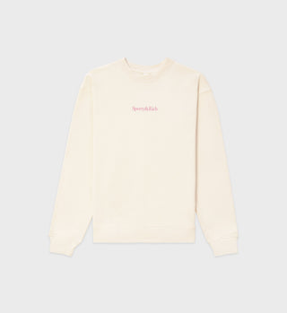 New Health Crewneck - Cream