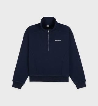 New Health Quarter Zip - Navy