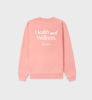 New Health Crewneck - Flamingo