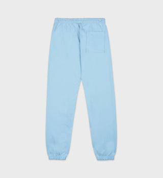 NY Health Club Flocked Sweatpant - H2O/Navy