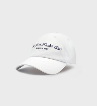 NY Health Club Hat - White/Navy