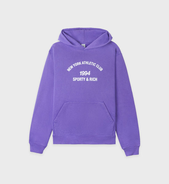 NY Athletic Club Hoodie - Purple