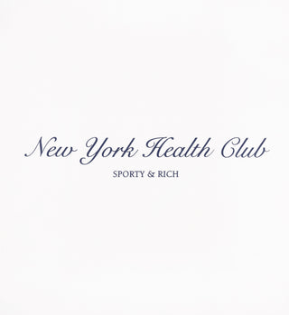 NY Health Club T-Shirt - White/Navy