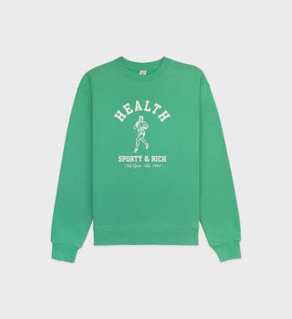 NY Running Club Crewneck - Verde/White