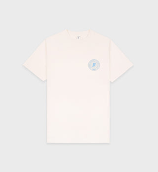 Prince Club T-Shirt - Cream/Bel Air Blue