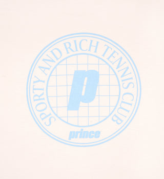 Prince Club T-Shirt - Cream/Bel Air Blue