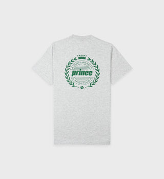 Prince Crest T-Shirt - Heather Gray