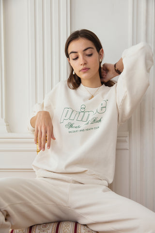 Prince Health Crewneck - Cream