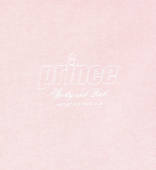 Prince Health Polo - Baby Pink/White