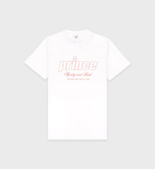Prince Health T-Shirt - White/Red