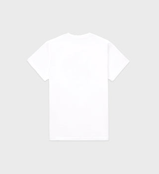 Prince Racket T-Shirt - White/Navy