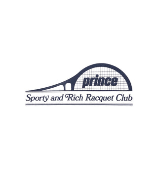 Prince Racket T-Shirt - White/Navy