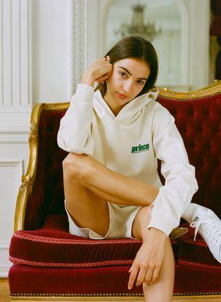 Prince Sporty Hoodie - Cream