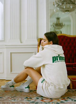Prince Sporty Hoodie - Cream